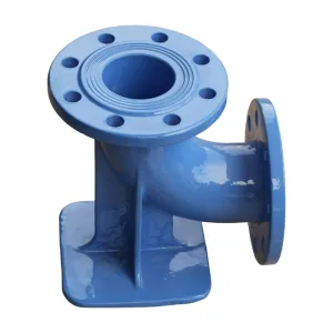 Duckfoot flange bend