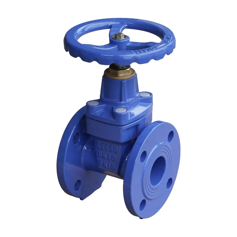 DIN3352 F4 Non-Rising Stem  Resilient Seated Gate  Valve