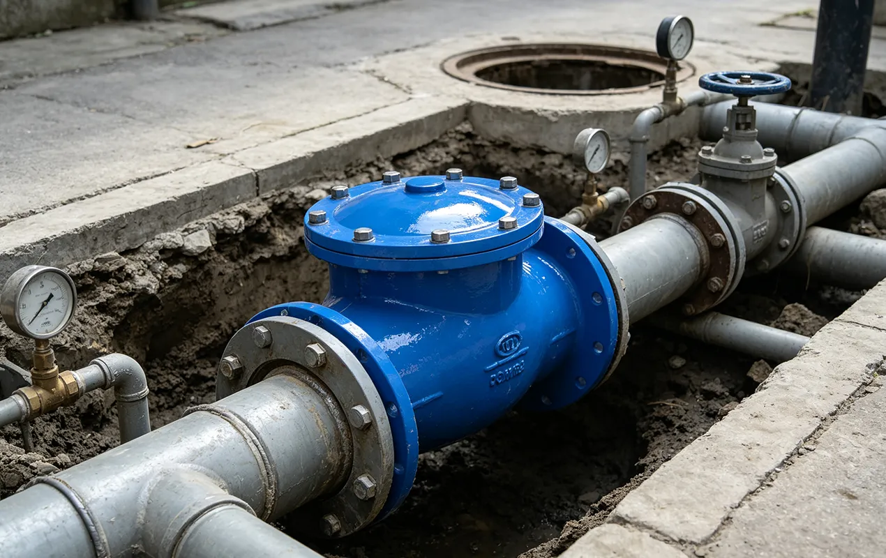 Application of Check Valves in Municipal Water Supply