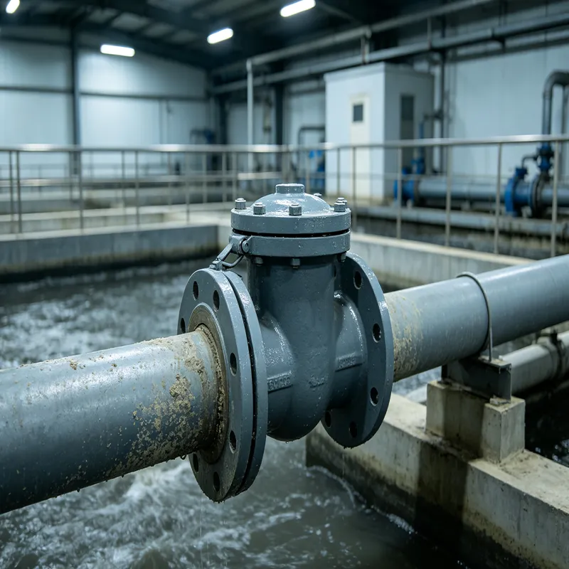 Application of Check Valves in Wastewater Treatment