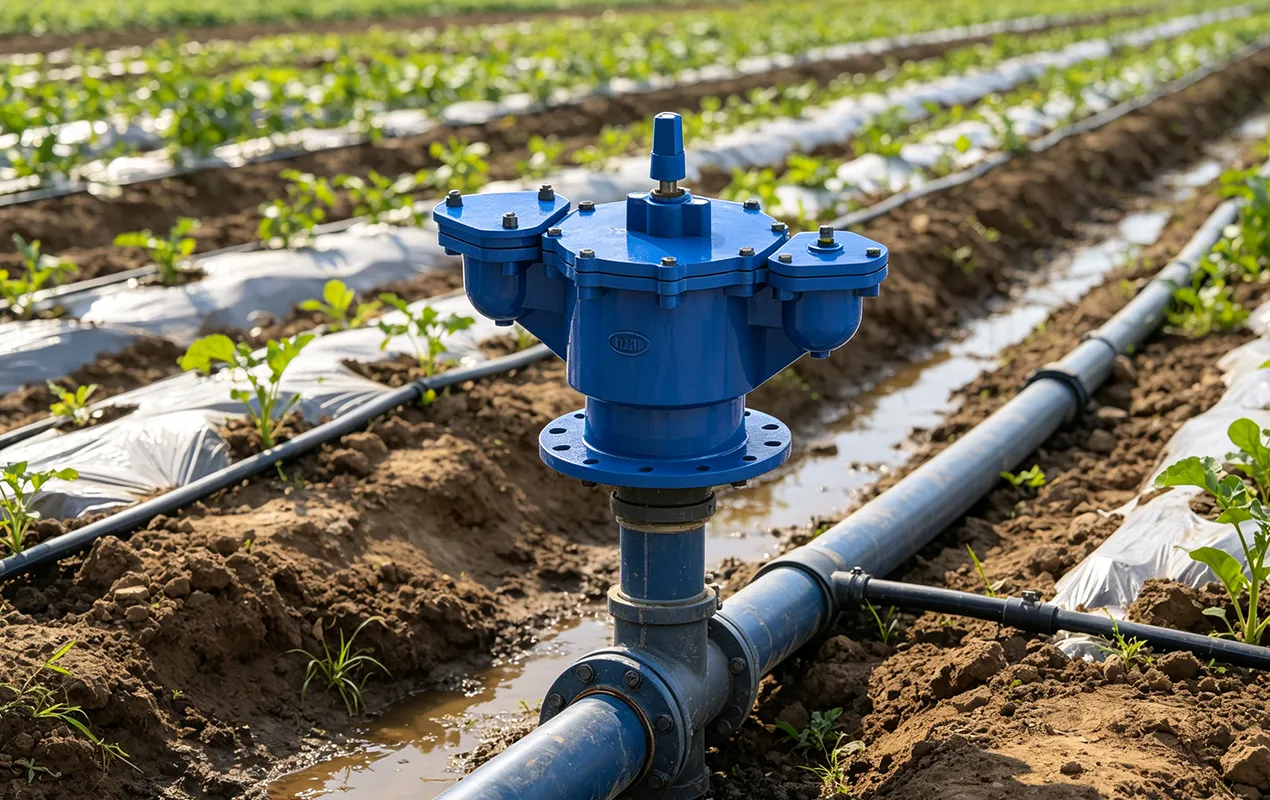 Application of Air Release Valves in Agricultural Irrigation