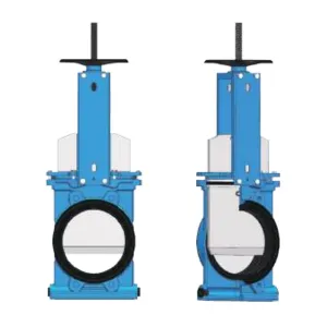 Knife gate valve