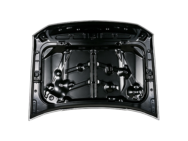 Silverado 2500 2019- Hood (Iron) Triple‑Hole Version
