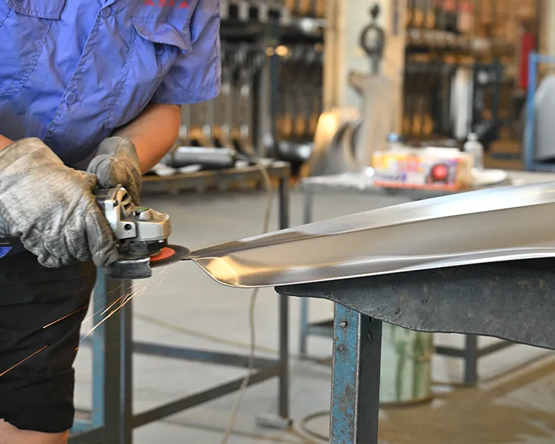 Body Panel Grinding & Finishing Process