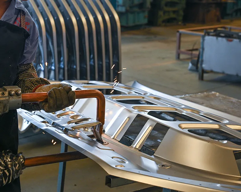 Body Panel Spot Welding Process