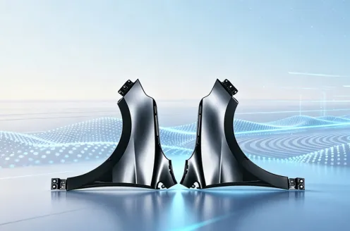 What types of surface treatment processes are used for automotive stamped parts?