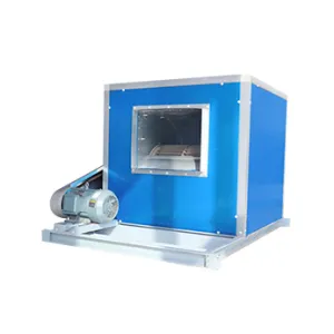 Fire exhaust fan box