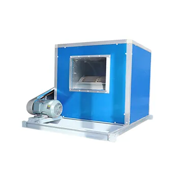 Fire exhaust fan box