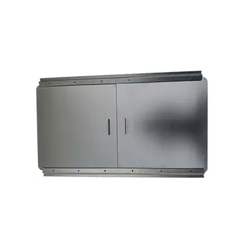 Double opening subway plug-in board air outlet