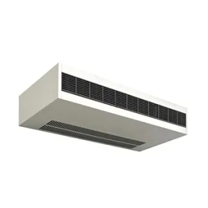 Horizontal surface mounted fan coil unit