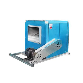 Smoke exhaust fan box