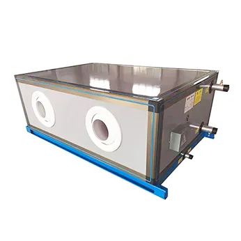 Remote jet air conditioning fresh air unit 