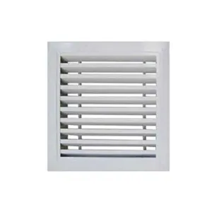 Double layered louvered air outlet