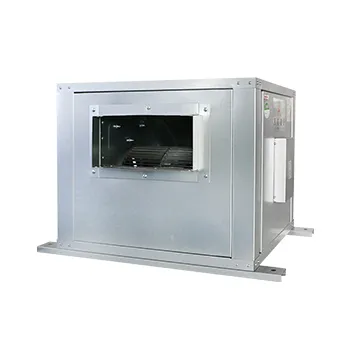 Galvanized sheet fan box