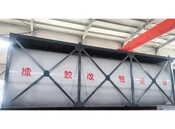 Customization of rubber asphalt equipment