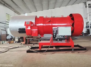 Light and heavy oil, coal powder and natural gas three-fuel multi-function burner