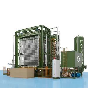 30-layer stand-alone thermal oil press