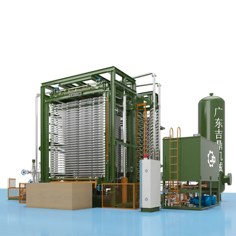 30-layer stand-alone thermal oil press