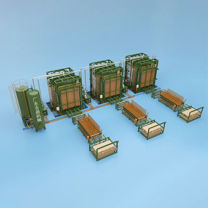 30-layer press (1+3 configuration)