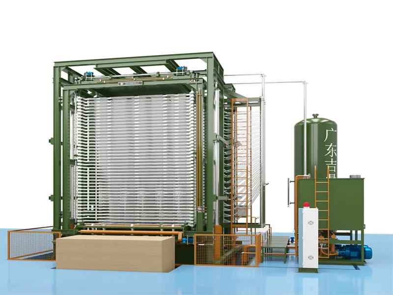 40-layer steam press