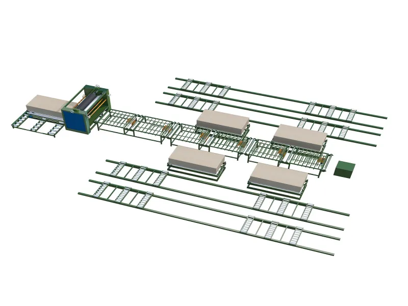 Glue Spreading Line