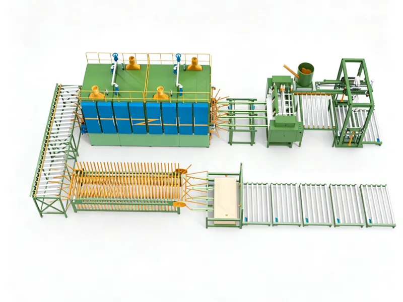 GHHG-48M Dust Scraping and Drying Line