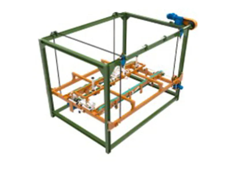 Cage-Type Longitudinal Frame-Style Board Collector