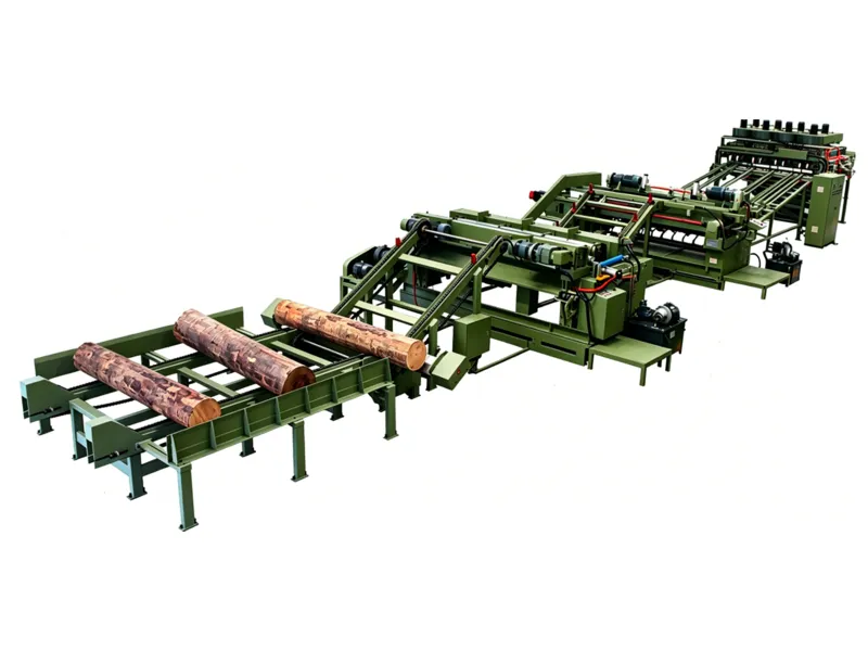 ZDXQ-1300G/2600G Automatic Single Veneer Peeling Production Line