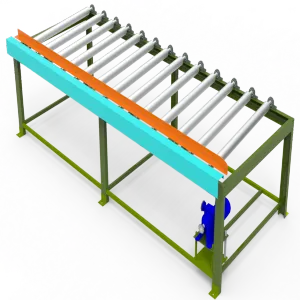 Inclined-Roller Conveyor Frame