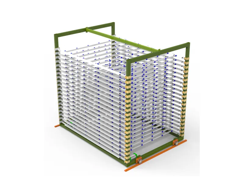 Multi-layer Veneer Cooling Rack