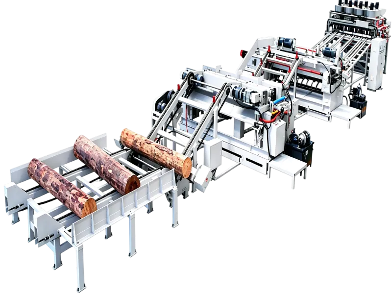 Automatic Single Veneer Peeling Production Line