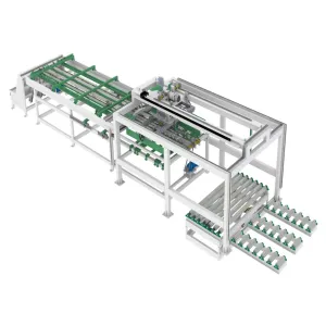 Single-Channel Wood Board Palletizer