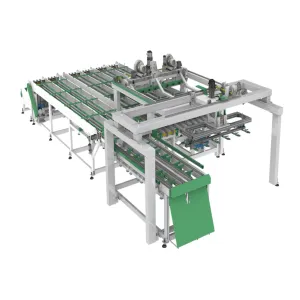 Six-Channel Wood Board Palletizer