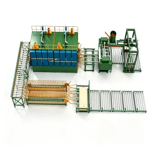 Fully automatic putty application and drying line