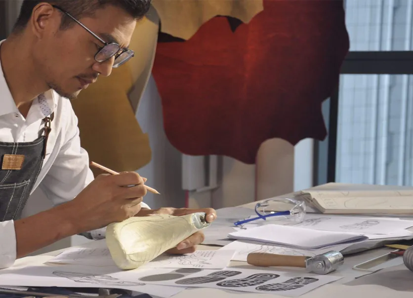 Dedicated design team delivering 300+ new styles annually with trend forecasting capabilities