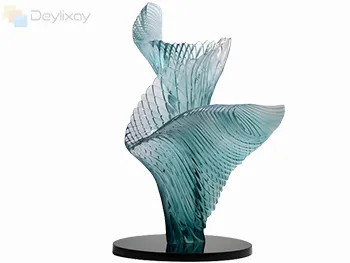 Acrylic decorative exhibition hall ornaments