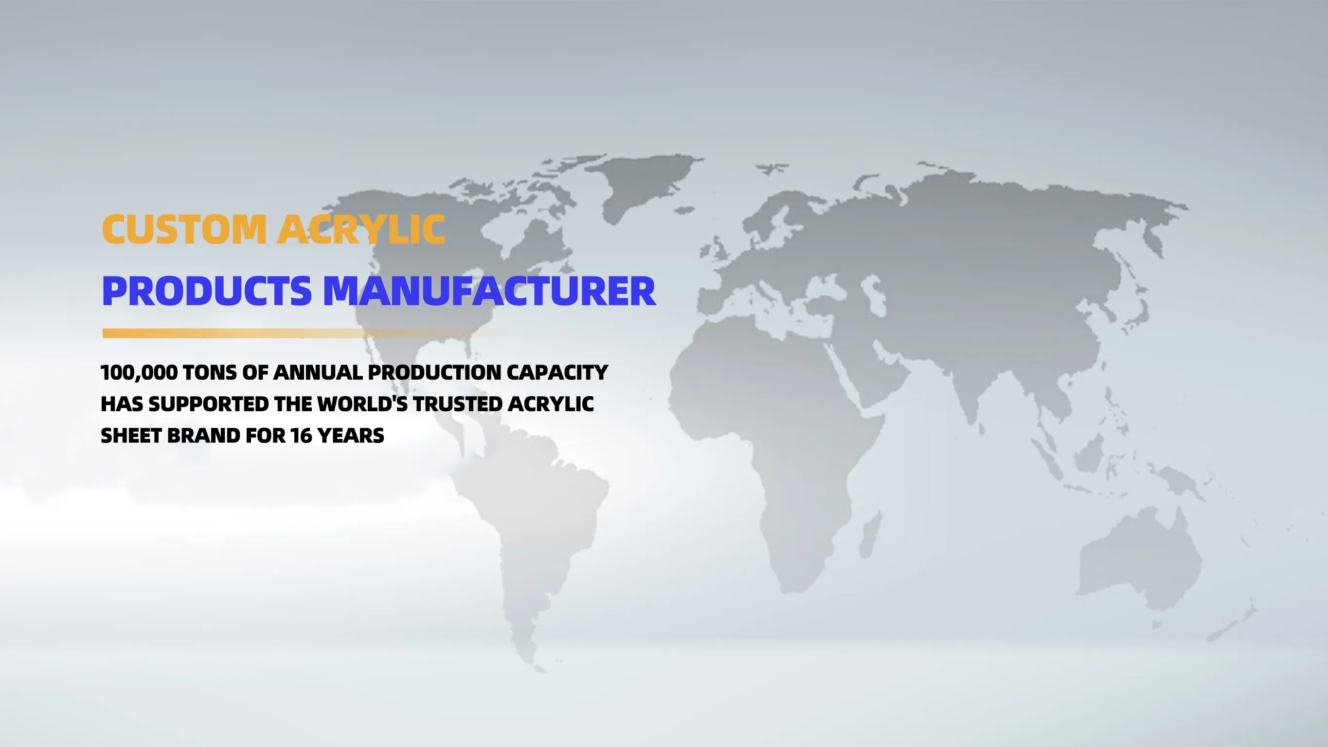Specialized production and service