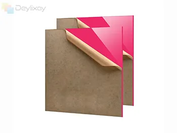 Pink acrylic sheet
