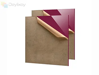 Light purple acrylic sheet