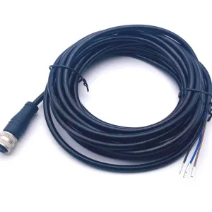 Customized signal cable with M12A plug 