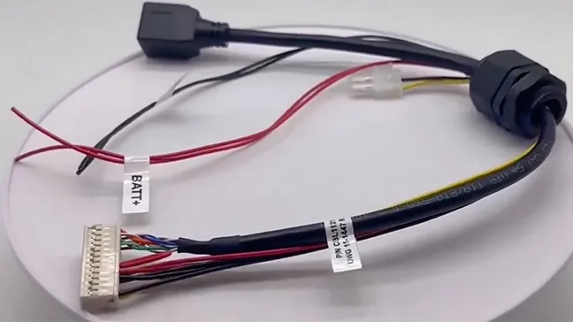 Outdoor waterproofed installation Cable