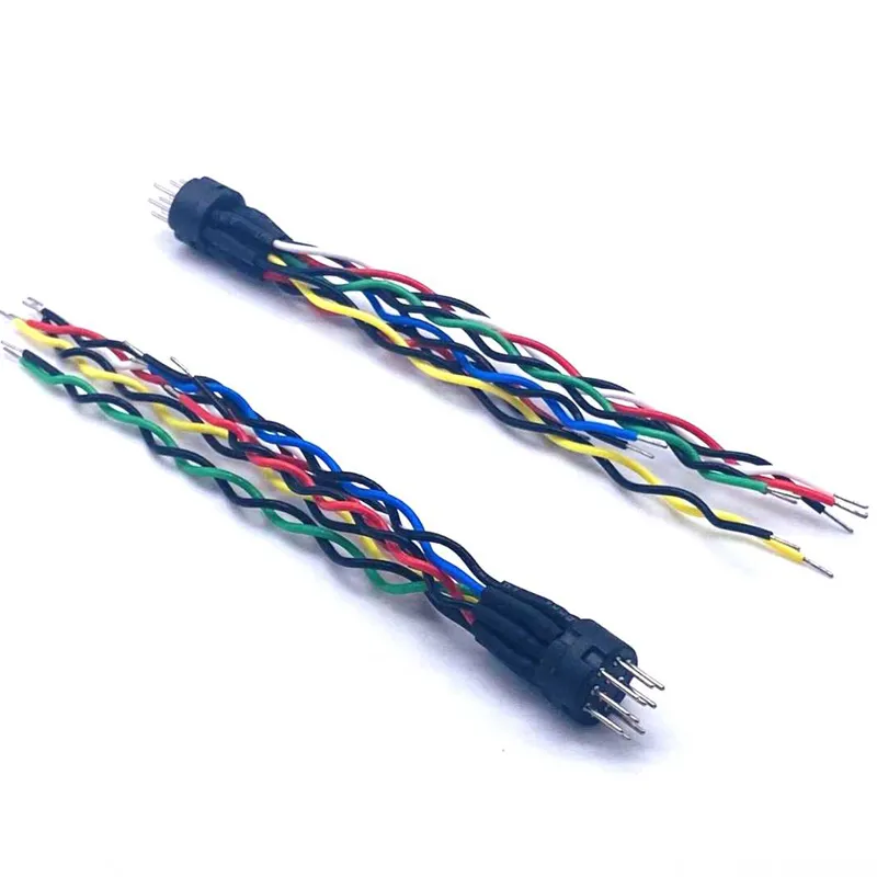 Customized mini din 10P wire harness