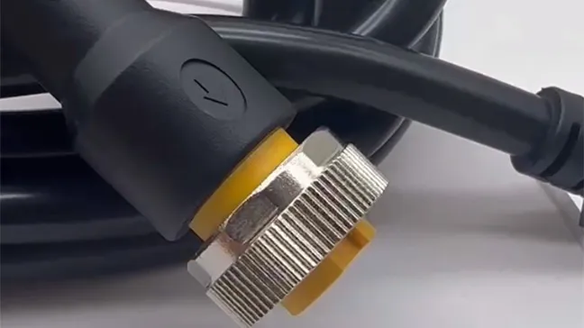 US NEMA15-5 3pole power cord with 7/8-16 Female p