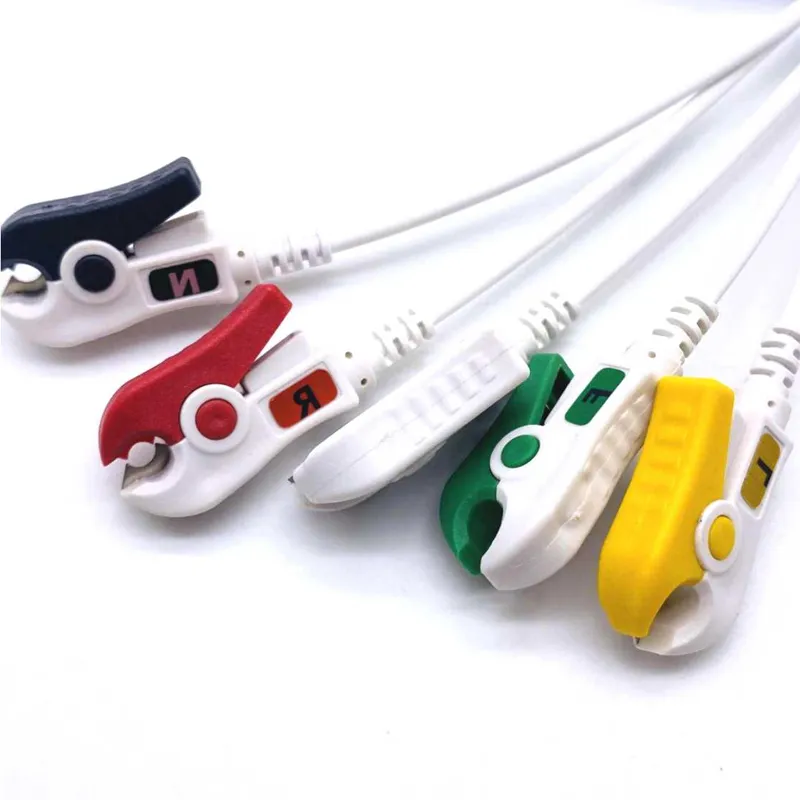 Индивидуальный кабель ЭКГ 5 контактов