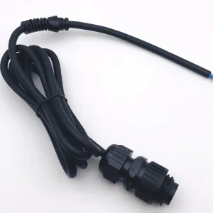 Cable personalizado de suministro de alimentaci&oacute;n Hirschmann con IP65