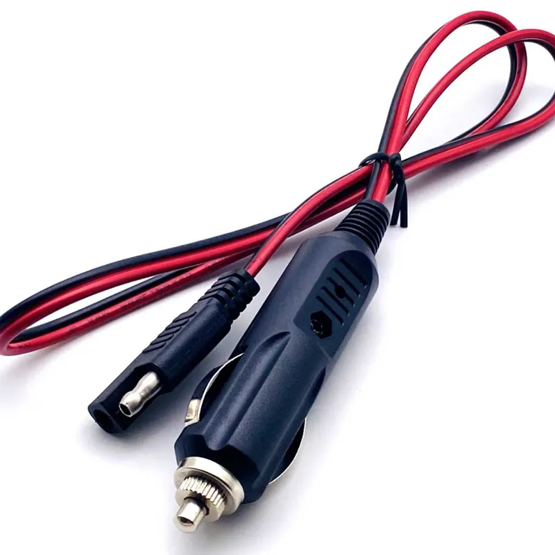 SAE with cigar lighter charging cable 