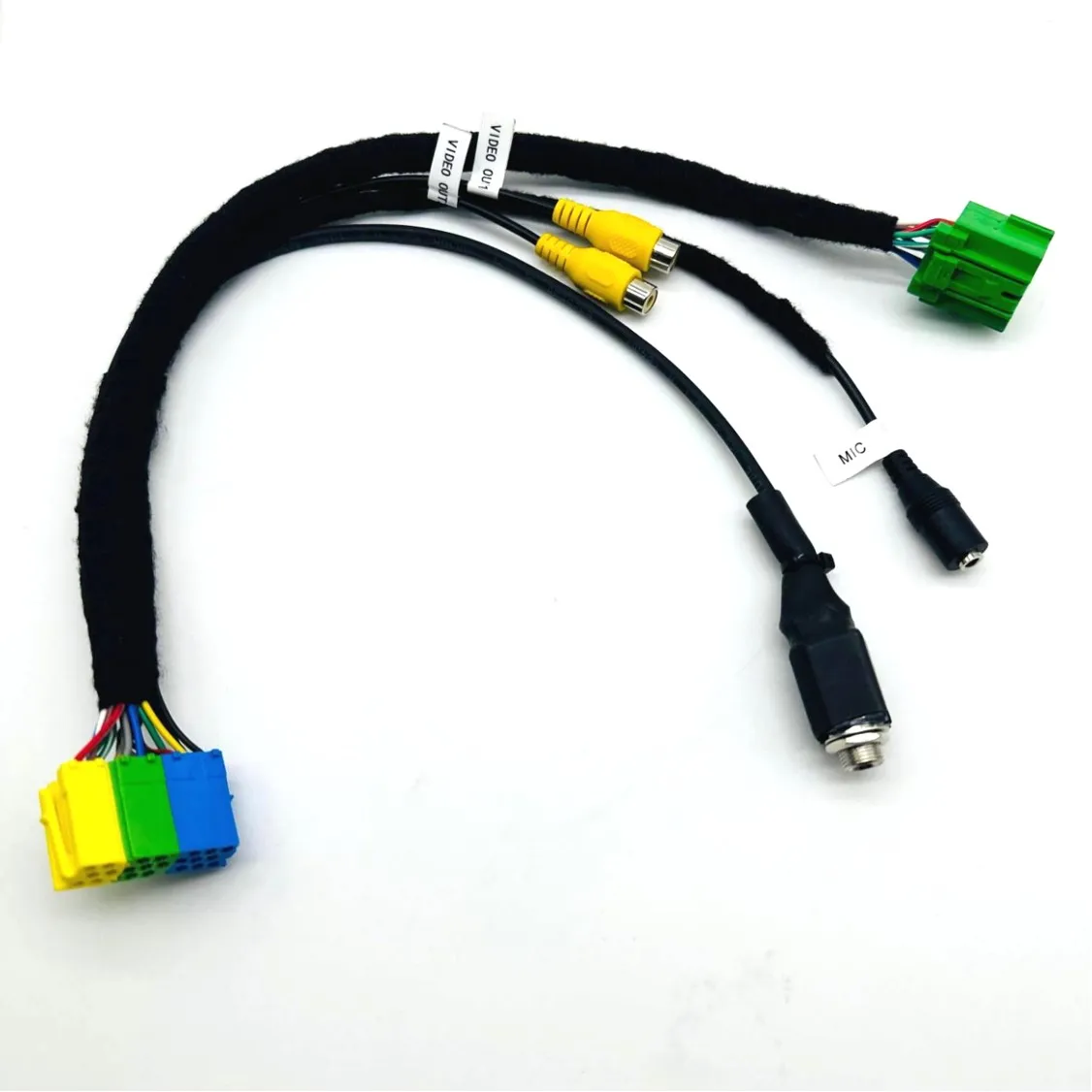 AV & signal wire harness set for smart cockpit