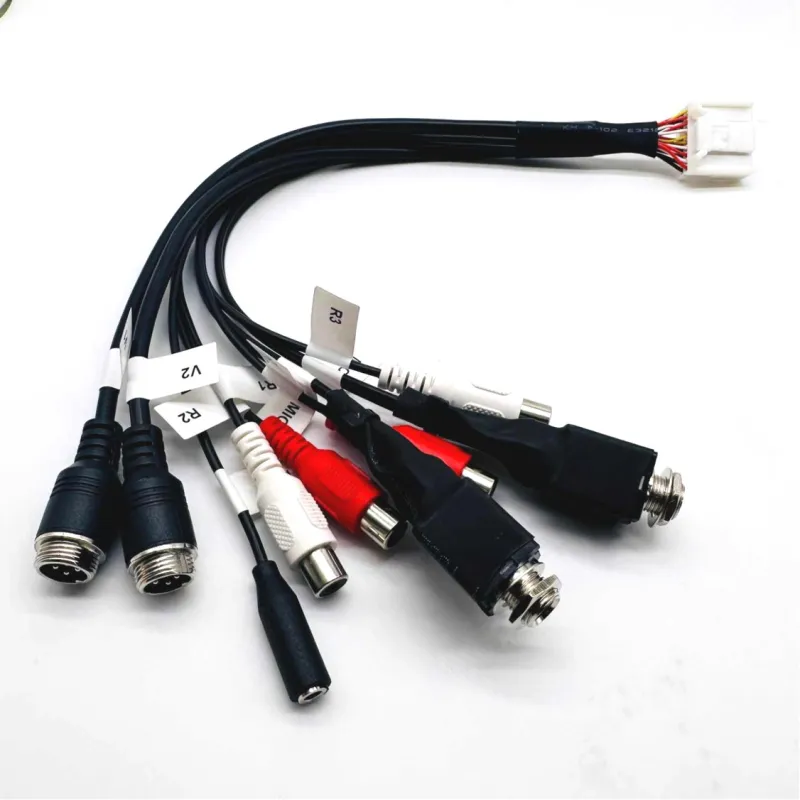 Microphone & specker wire harness set for smart cockpit