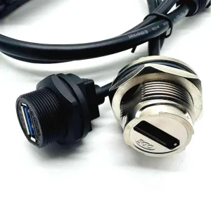 HDMI to DP convertion cable with USB3.0 function