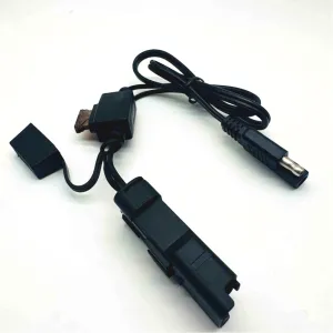 SAE with 4P waterproof charging cable for Ducati